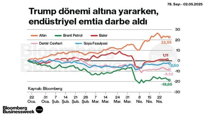 Trump Dönemi Altına Yararken, Endüstriyel Emtia Darbe Aldı