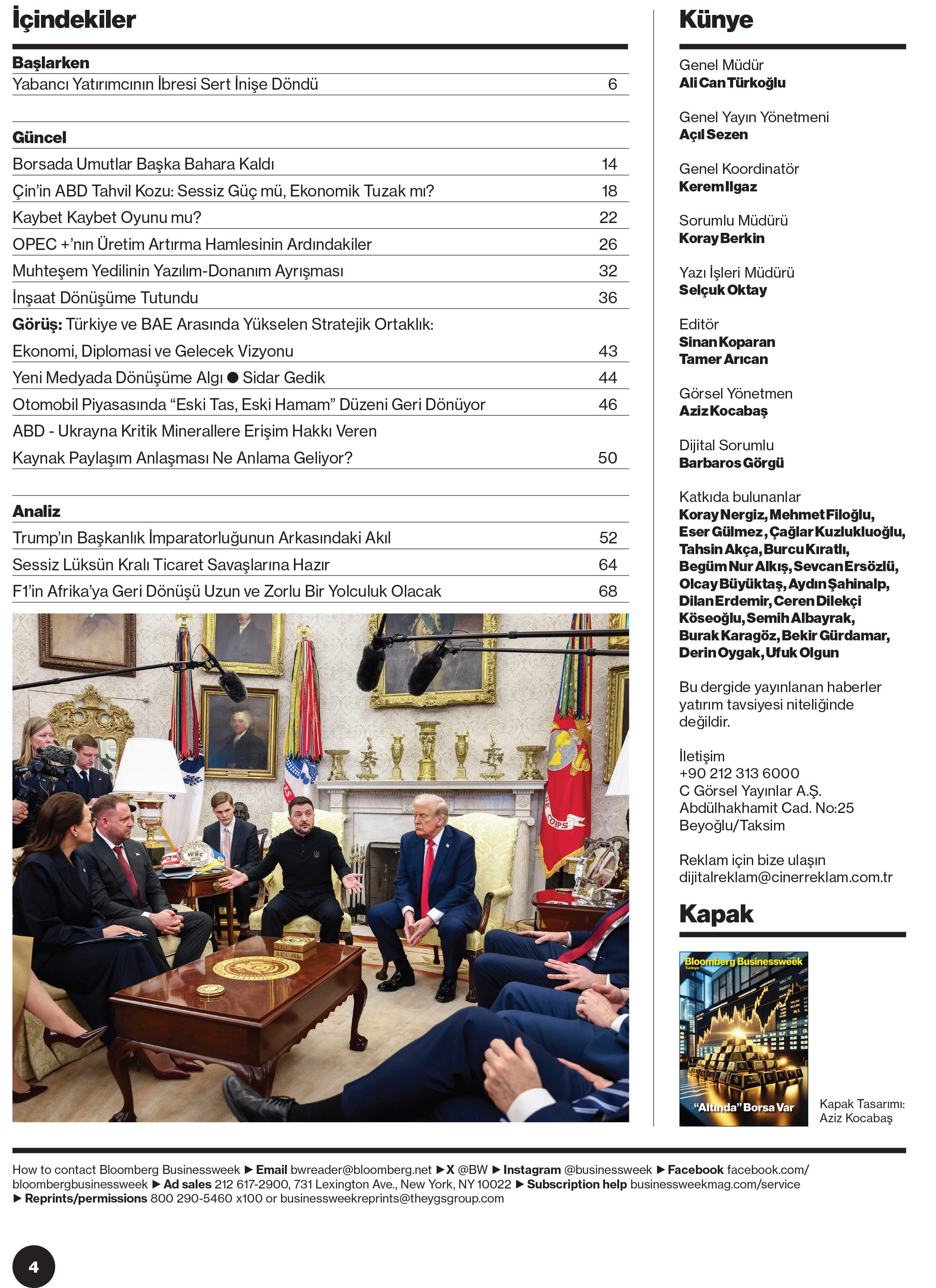 Bloomberg Businessweek Türkiye'nin 79. Sayısı Yayında!