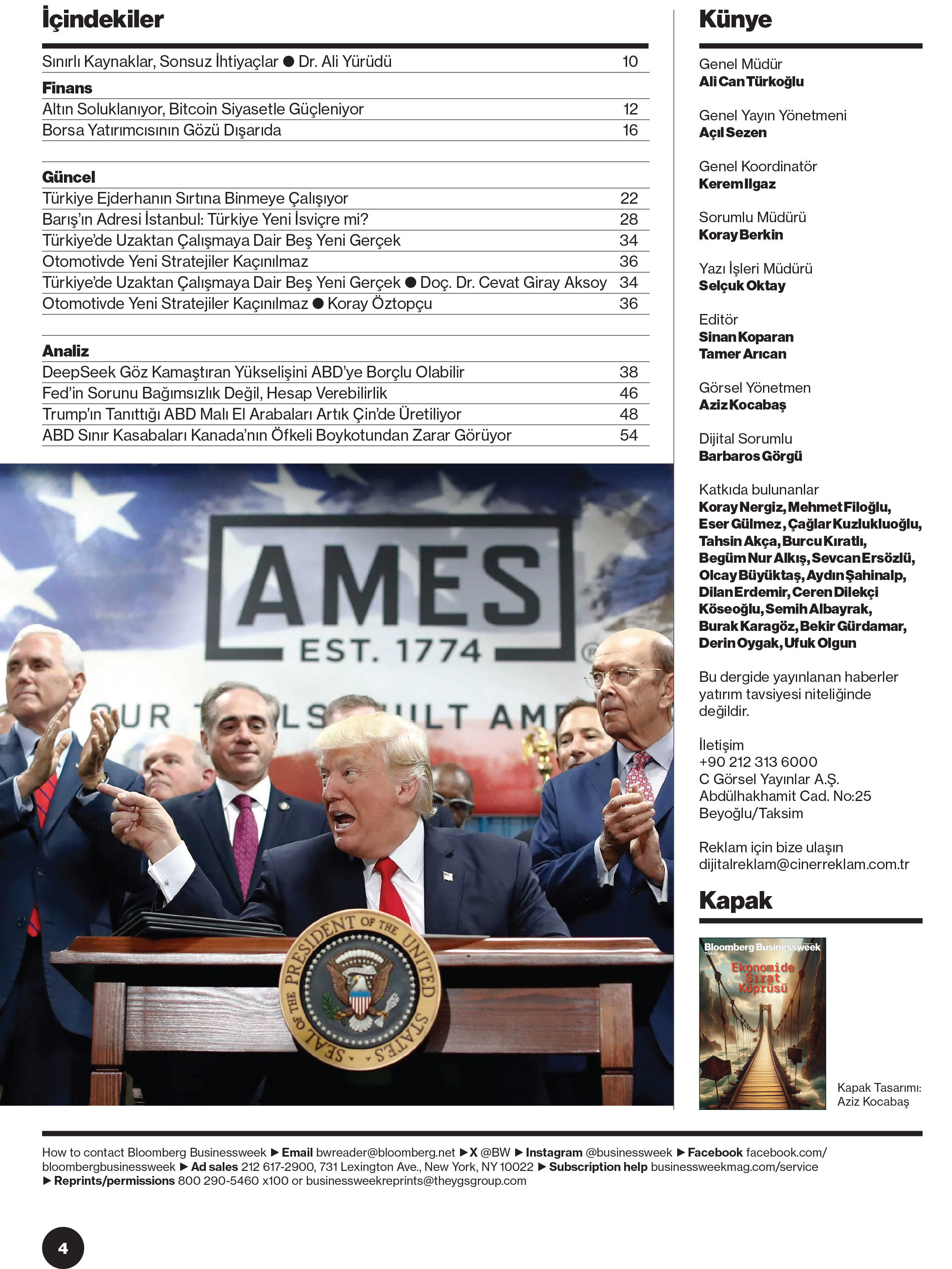 Bloomberg Businessweek Türkiye'nin 81. Sayısı Yayında!