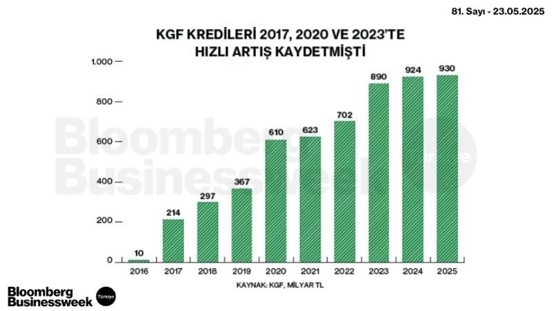 KGF Kredileri 2017, 2020 ve 2023'te Hızlı Artış Kaydetmişti