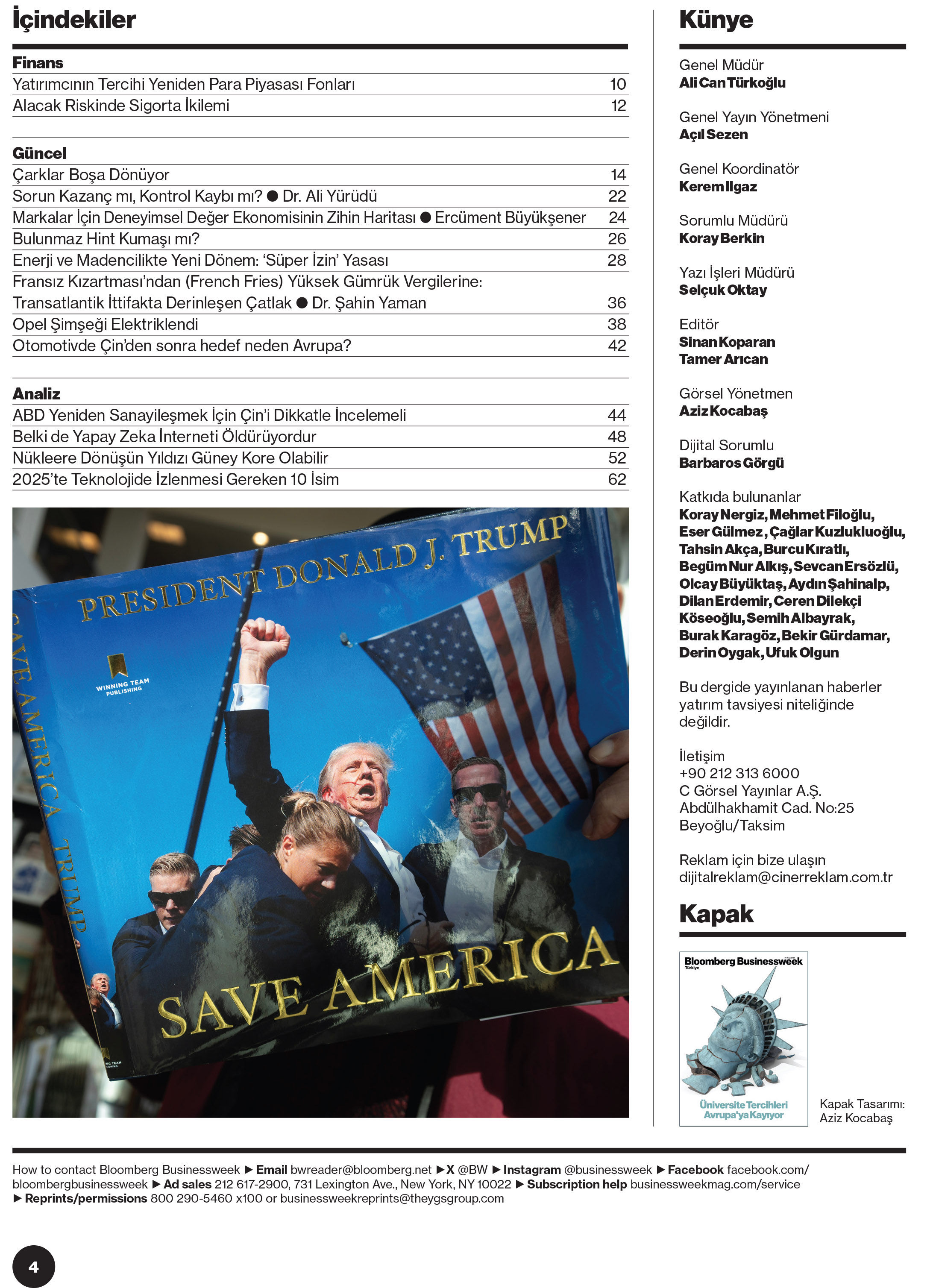 Bloomberg Businessweek Türkiye'nin 82. Sayısı Yayında!
