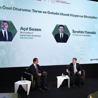Sektör Liderleri Bloomberg HT Sürdürülebilir Tarım ve Gıda Zirvesi’nde Buluştu