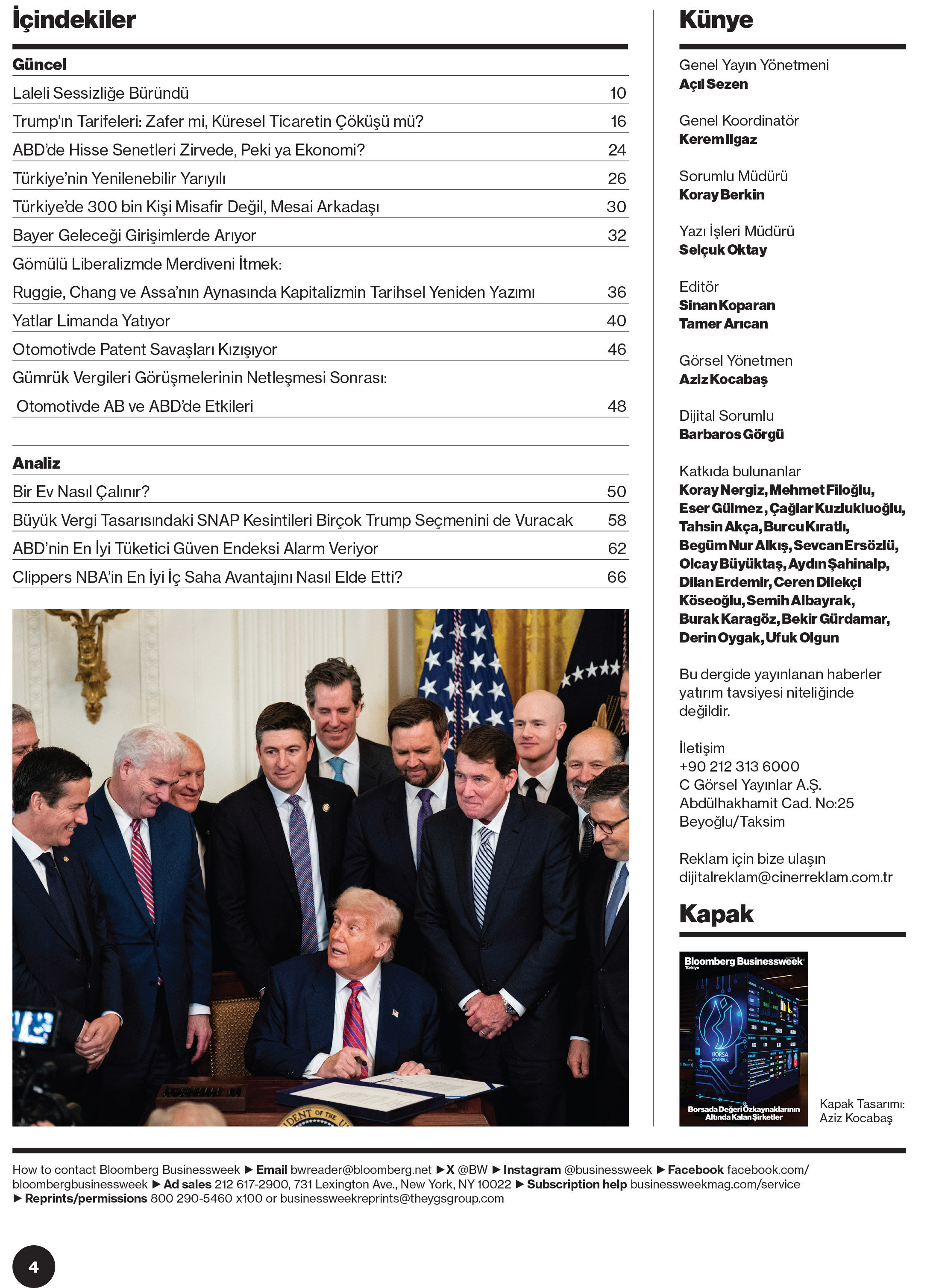 Bloomberg Businessweek Türkiye'nin 90. Sayısı Yayında!