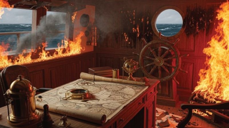 Kaptan Köşkünde Yangın Var: Peki Ne Yapmalı?