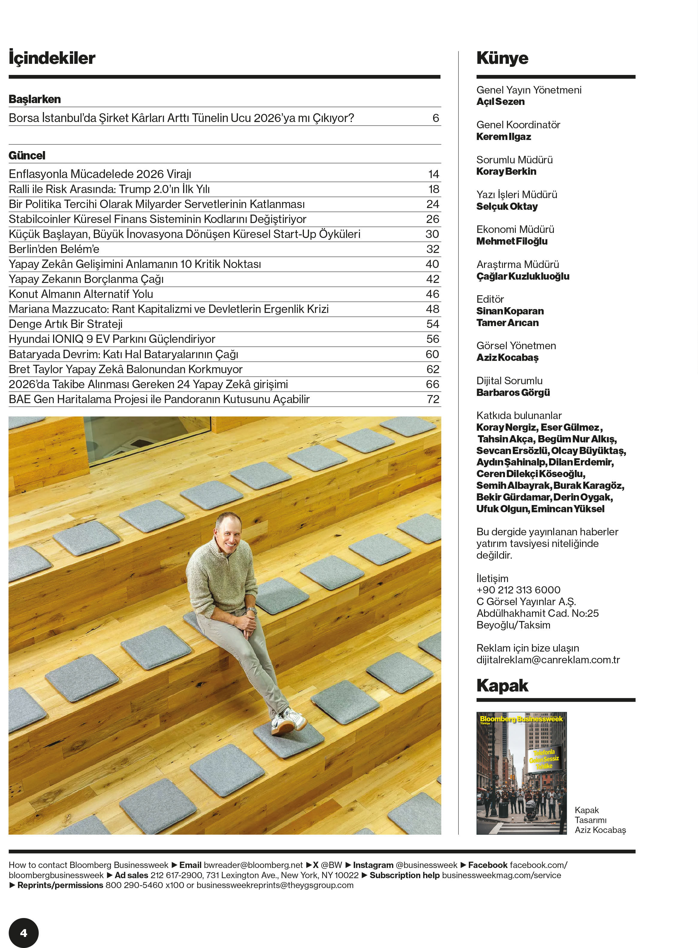 Bloomberg Businessweek Türkiye'nin 105. Sayısı Yayında!