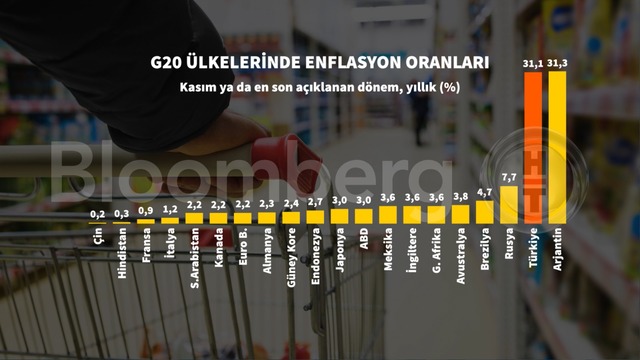 Grafiklerle Kasım enflasyonu