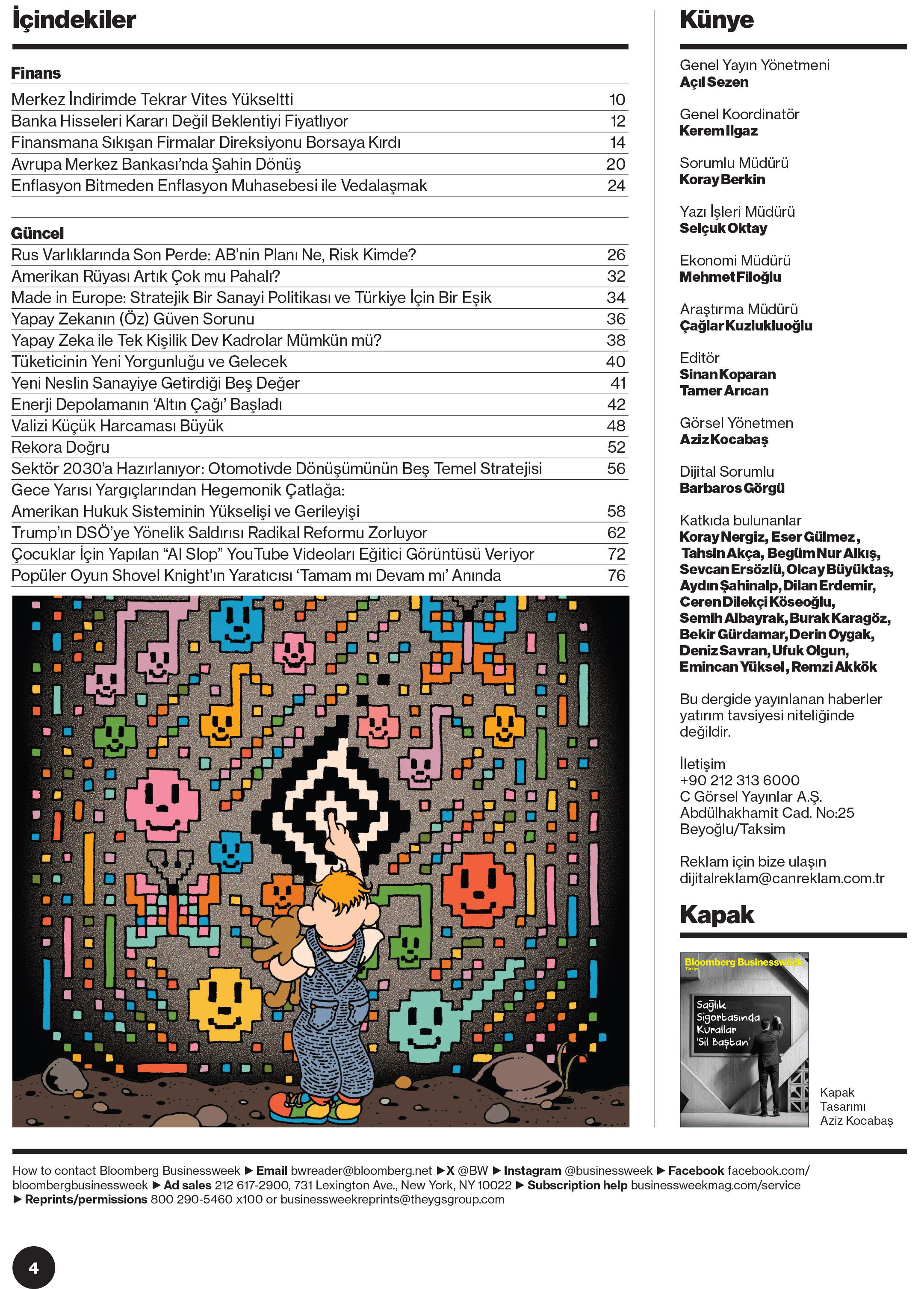 Bloomberg Businessweek Türkiye'nin 109. Sayısı Yayında!