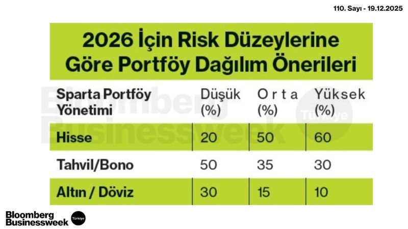 2026 İçin Risk Düzeylerine Göre Portföy Dağılım Önerileri #2