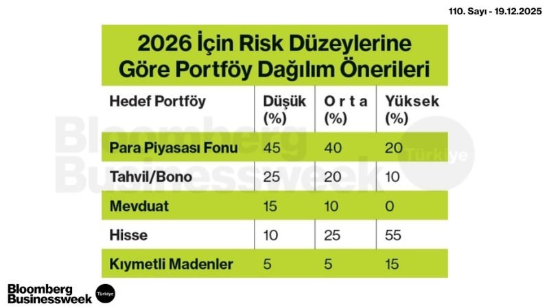 2026 İçin Risk Düzeylerine Göre Portföy Dağılım Önerileri #4