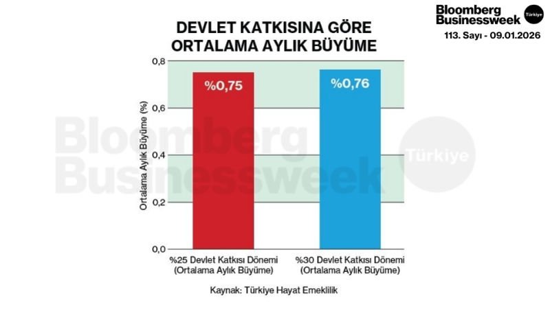 Devlet Katkısına Göre Ortalama Aylık Büyüme