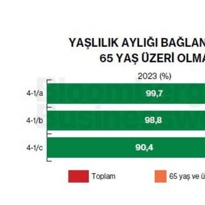 Yaşlılık Aylığı Bağlanan Bireylerin 65 Yaş Üzeri Olma Durumu