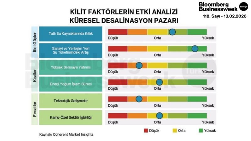 Kilit Faktörlerin Etki Analizi Küresel Desalinasyon Pazarı