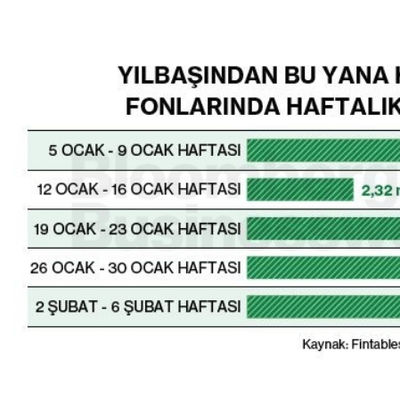 Yılbaşından Bu Yana Kıymetli Maden Fonlarında Haftalık Trend Pozitif