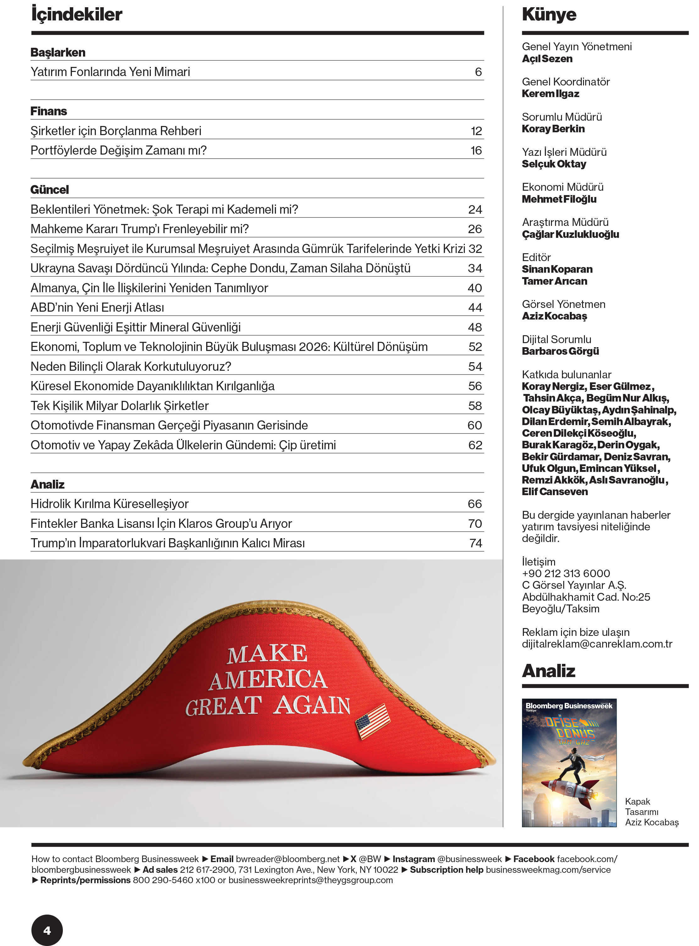 Bloomberg Businessweek Türkiye'nin 120. Sayısı Yayında!