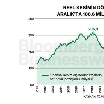 Reel Kesimin Döviz Açığı Aralık'ta 188,6 Milyon $ Oldu