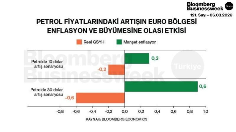 Petrol Fiyatlarındaki Artışın Euro Bölgesi Enflasyon ve Büyümesine Olası Etkisi