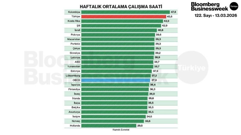 Haftalık Ortalama Çalışma Saati