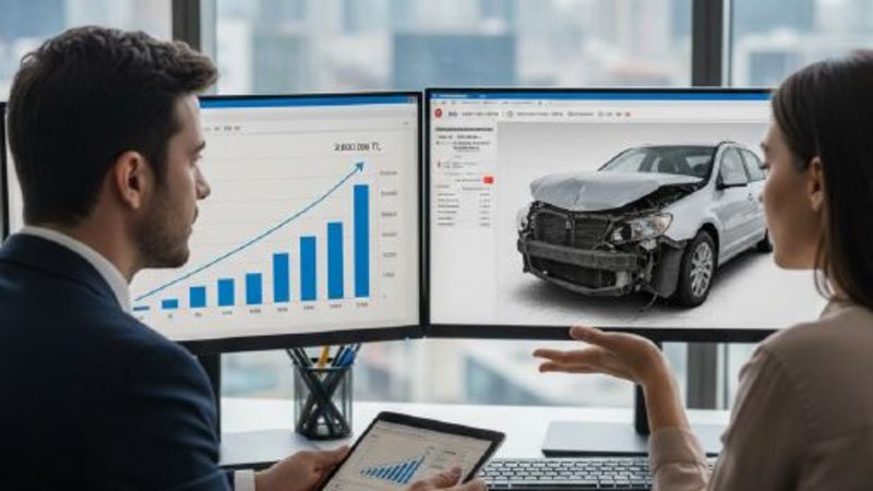 Araçta Hasar İhbarı 2 Milyonu Geçince Eksper Devreye Girdi