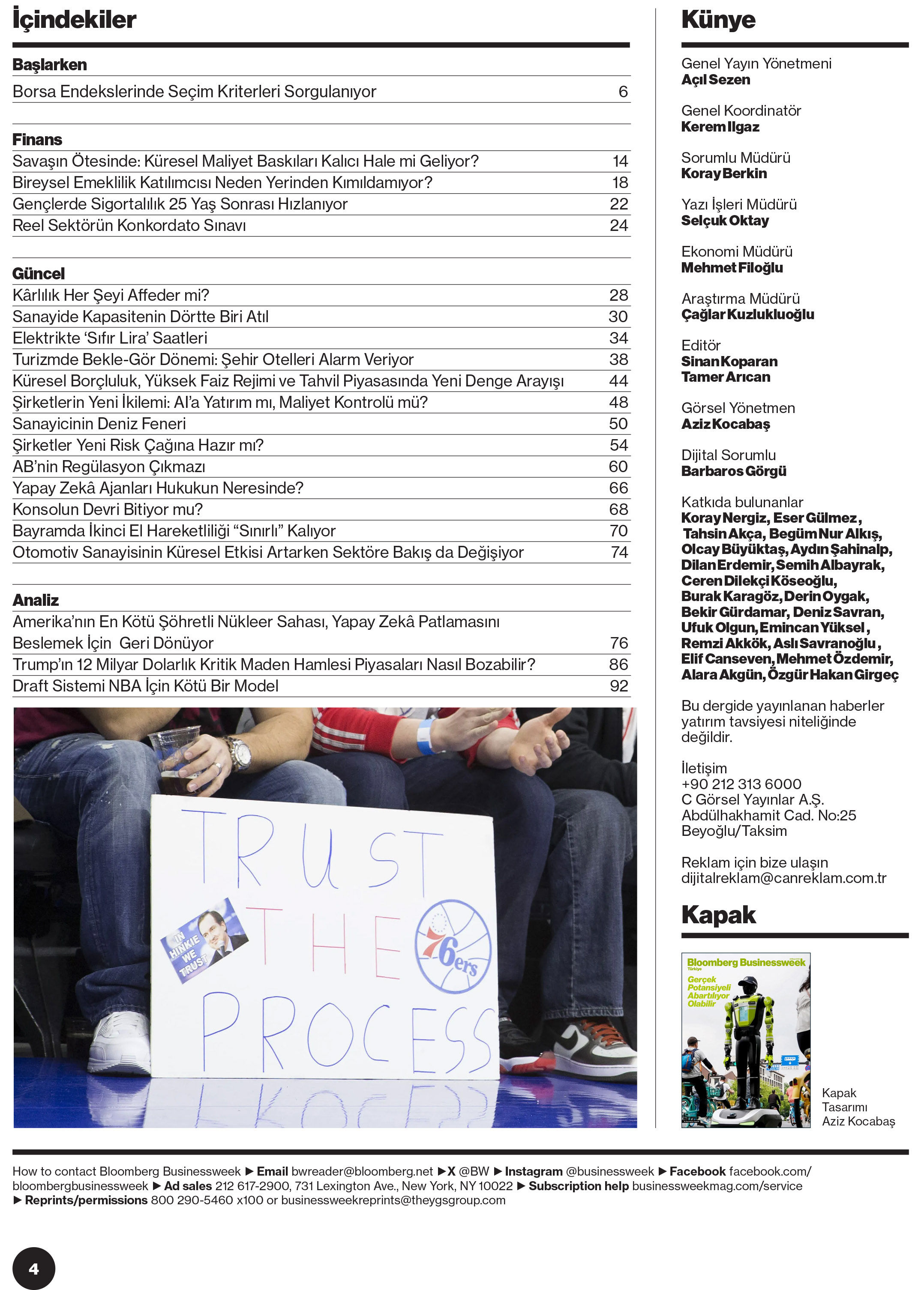 Bloomberg Businessweek Türkiye'nin 132. Sayısı Yayında!
