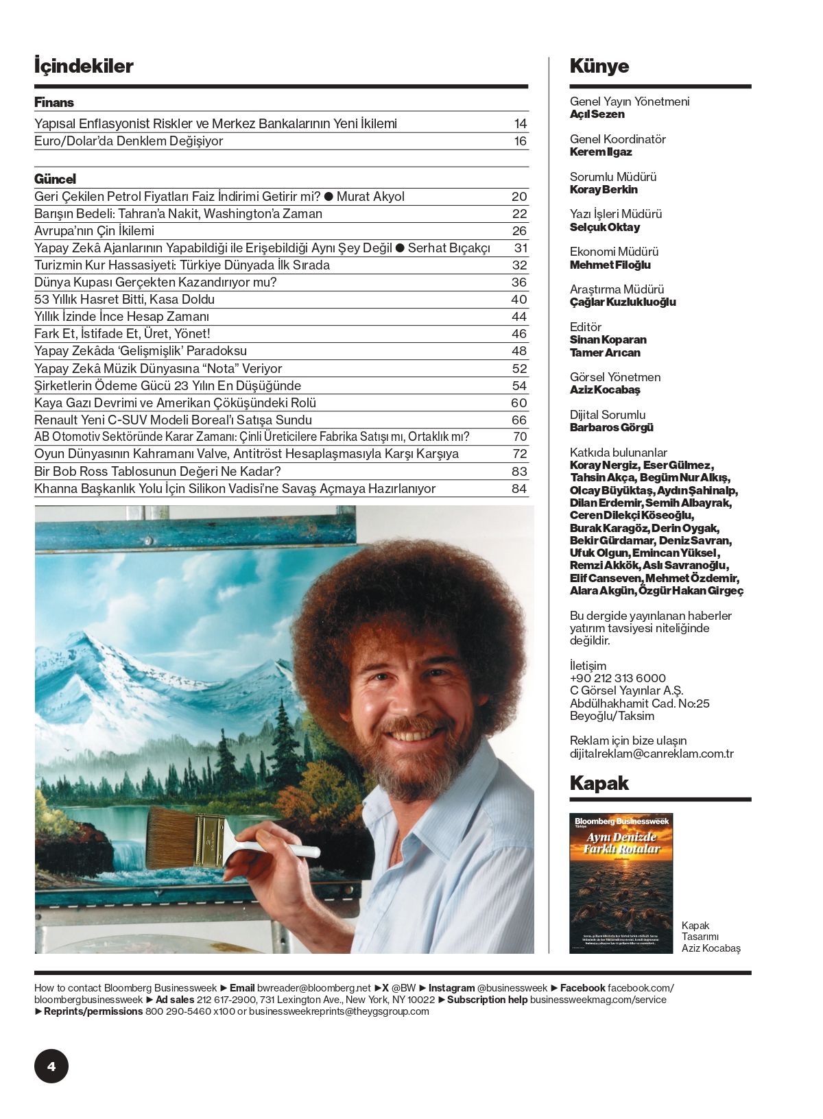 Bloomberg Businessweek Türkiye'nin 135. Sayısı Yayında!