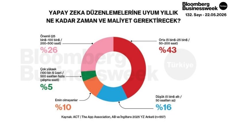 Yapay Zeka Düzenlemelerine Uyum Yıllık Ne Kadar Zaman ve Maliyet Gerektirecek