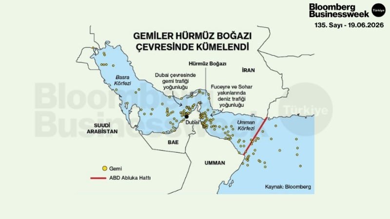 Gemiler Hürmüz Boğazı Çevresinde Kümelendi
