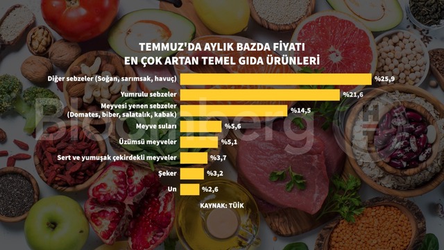 Grafiklerle Temmuz enflasyonu