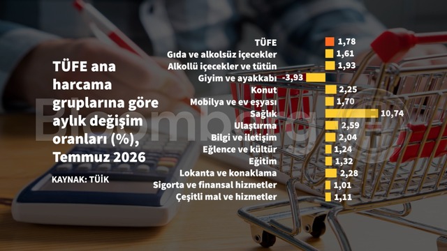 Grafiklerle Temmuz enflasyonu