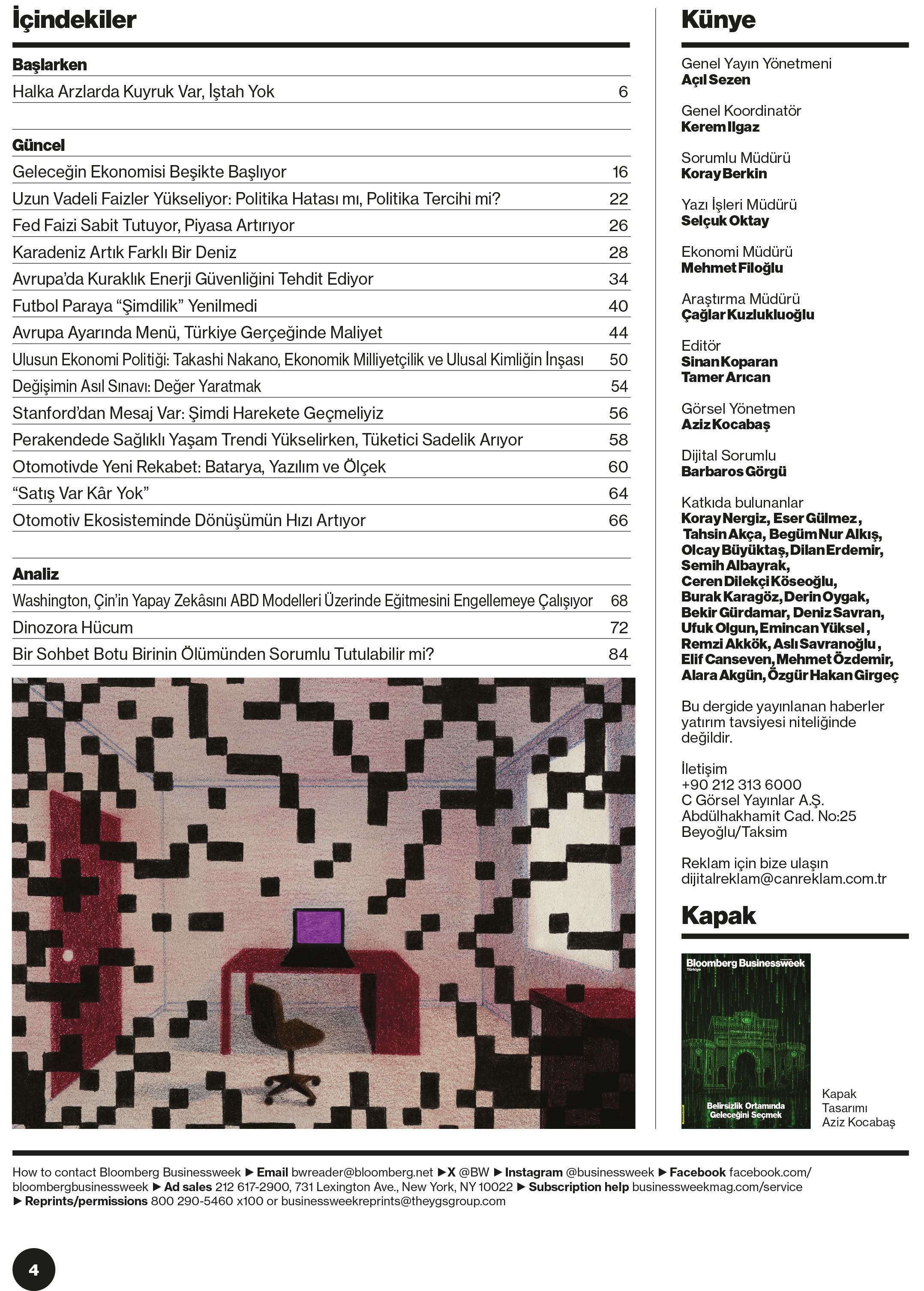 Bloomberg Businessweek Türkiye'nin 142. Sayısı Yayında!