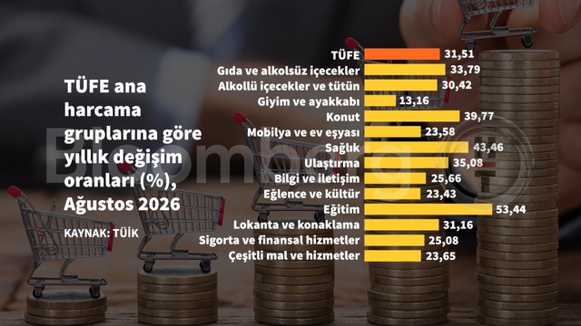 Grafiklerle Ağustos enflasyonu