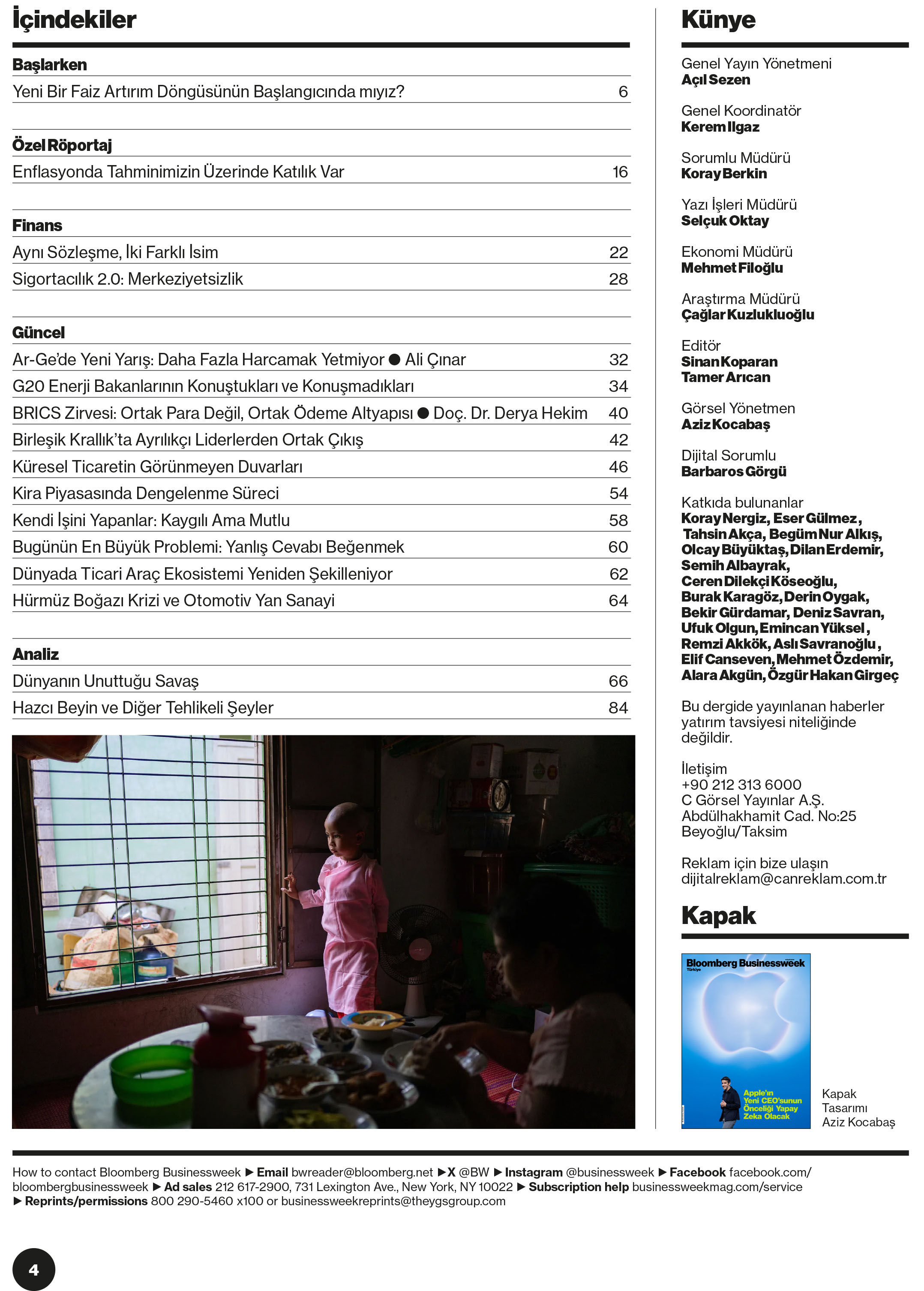 Bloomberg Businessweek Türkiye'nin 148. Sayısı Yayında!