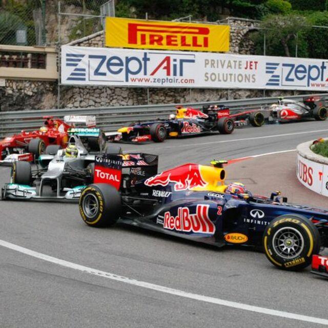 Monaco'da zafer Red Bull pilotu Webber'in - 14 yıl önce