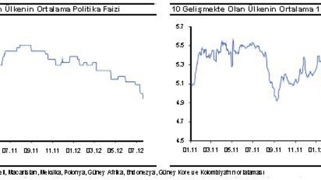 Para Politikası duruşunun gelişmekte olan ülkelerle karşılaştırması...