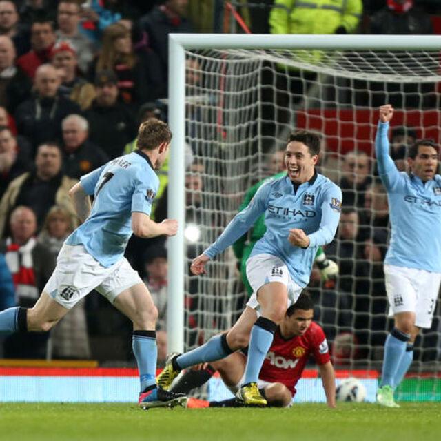 Manchester City, M. United'ı kendi evinde yendi - 13 yıl önce
