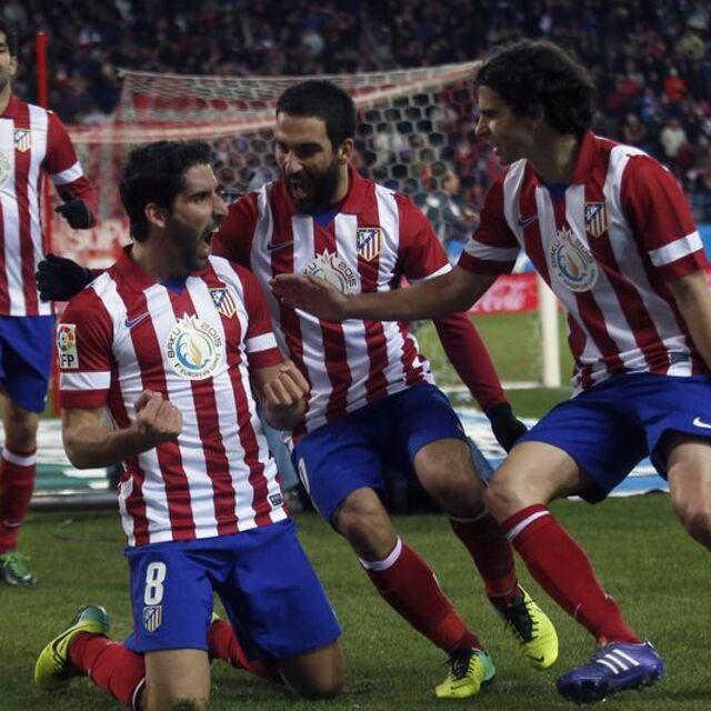 Arda Turanlı Atletico Madrid, Kral Kupası'nda çeyrek finale yükseldi - 12 yıl önce