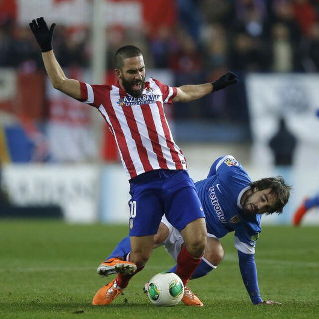 Arda Turanlı Atletico Madrid, Kral Kupası'na yürüyor - 12 yıl önce