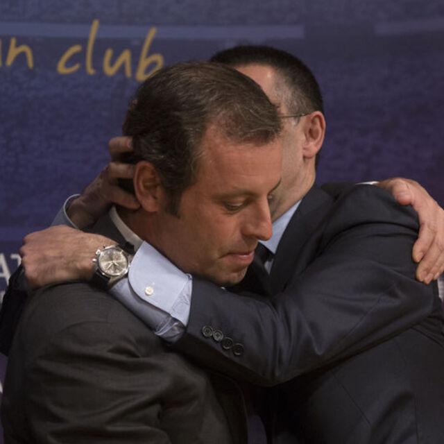 Barcelona'da başkan gitti dava bitti - 12 yıl önce
