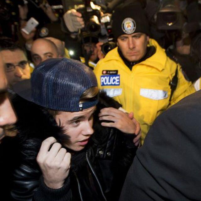 Justin Bieber bu sefer darp iddiasından gözaltında - 12 yıl önce