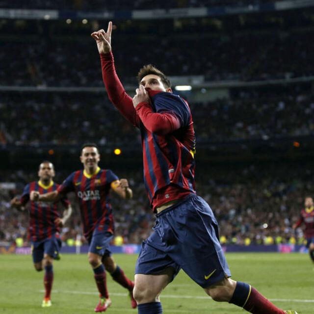 El Clasico'nun galibi Barcelona - 12 yıl önce