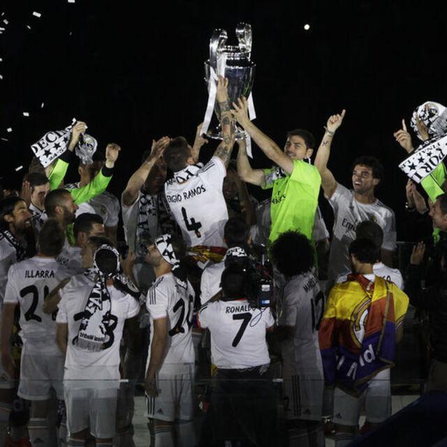 Real Madrid, kupayı evine götürdü - 12 yıl önce