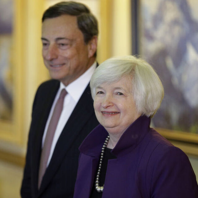 Yellen ve Draghi Jackson Hole'da konuşacak