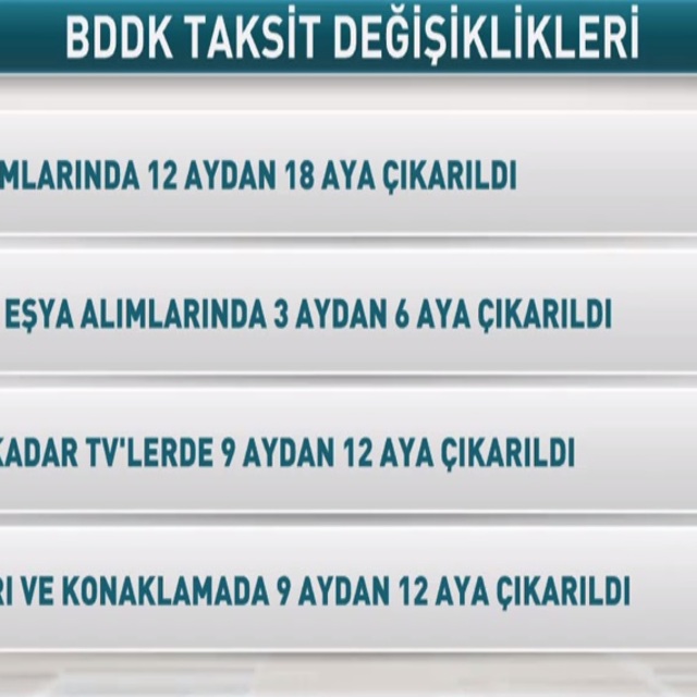 "Kredi kartına taksit süresinin uzatılması doğru bir karar"