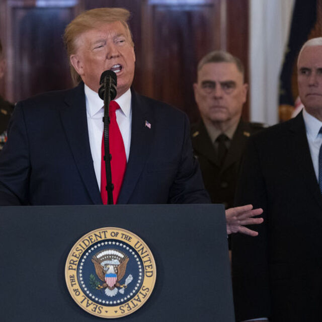 Trump: İran'ın saldırılarında hiçbir Amerikan askeri zarar görmedi