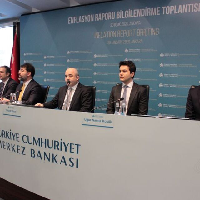 TCMB'nin 2020 enflasyon tahmini % 8.2 olarak kaldı