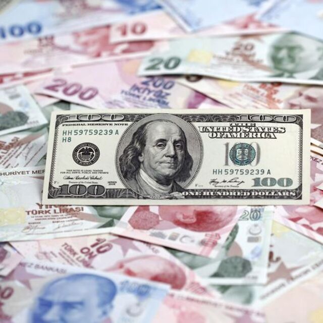 Dolar/TL yüzde 3.4 yükselişle rekor seviyeye ulaştı