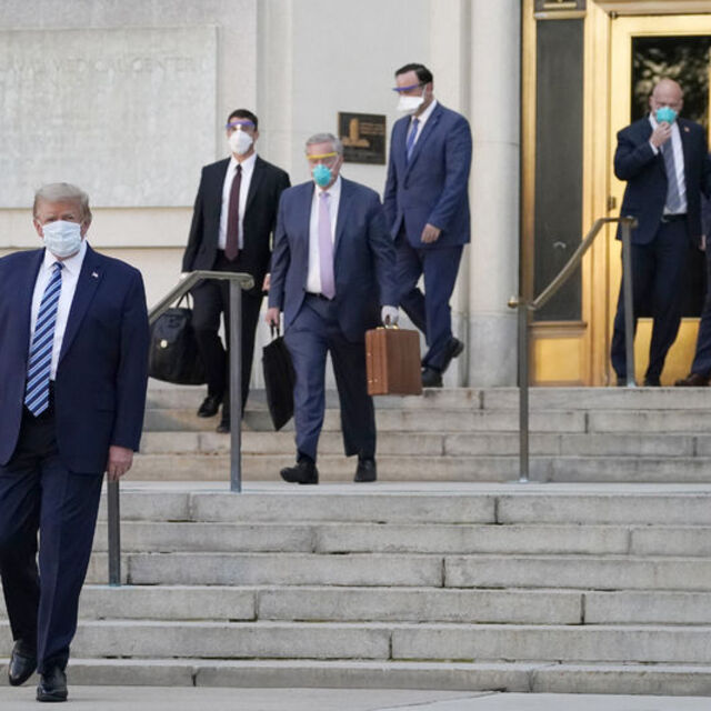 Trump hastaneden taburcu oldu