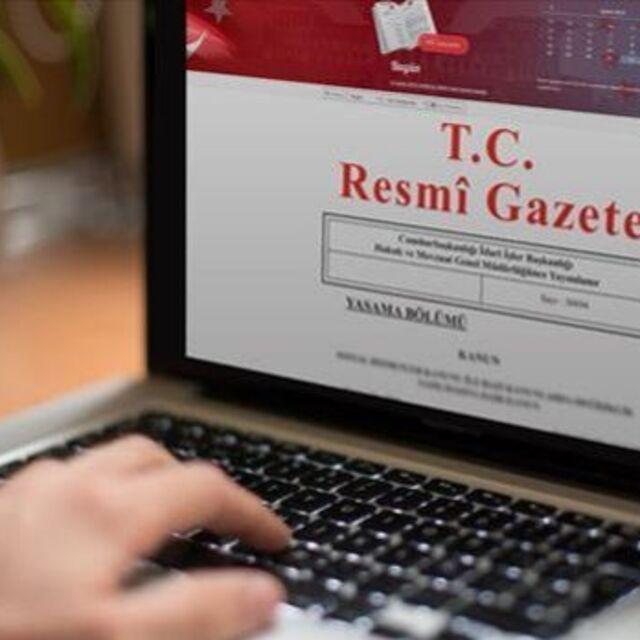 Resmi Gazete'de bugün (09.11.2020) - 5 yıl önce