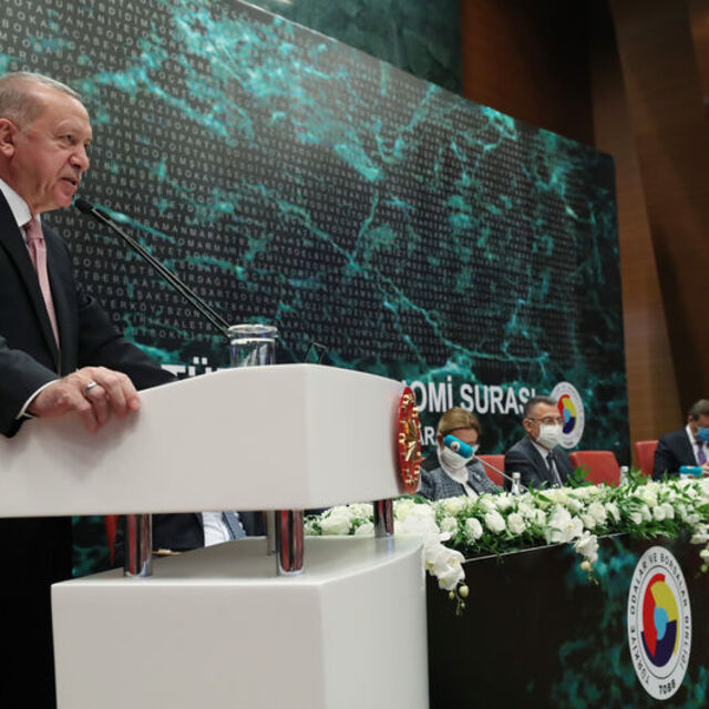 Erdoğan: Yüksek faize yatırımcımızı ezdirmemeliyiz