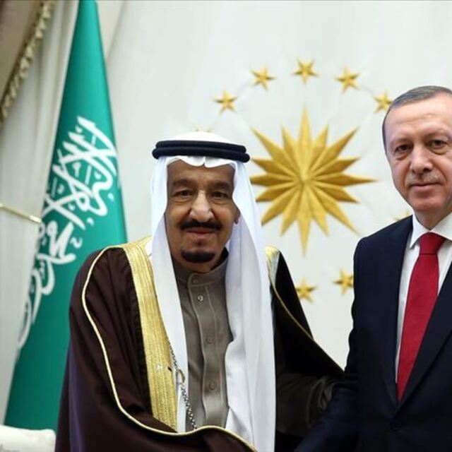 Cumhurbaşkanı Erdoğan, Suudi Arabistan Kralı Selman ile görüştü