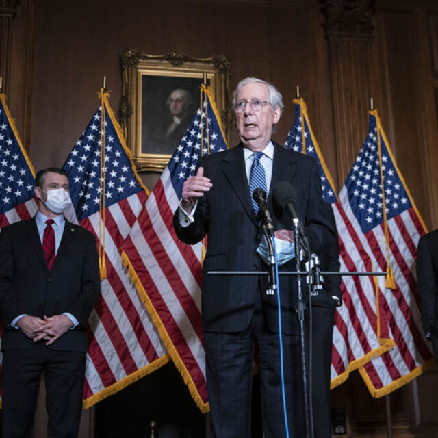 ABD Senatosu Çoğunluk Lideri McConnell, Biden'ın zaferini kabul etti